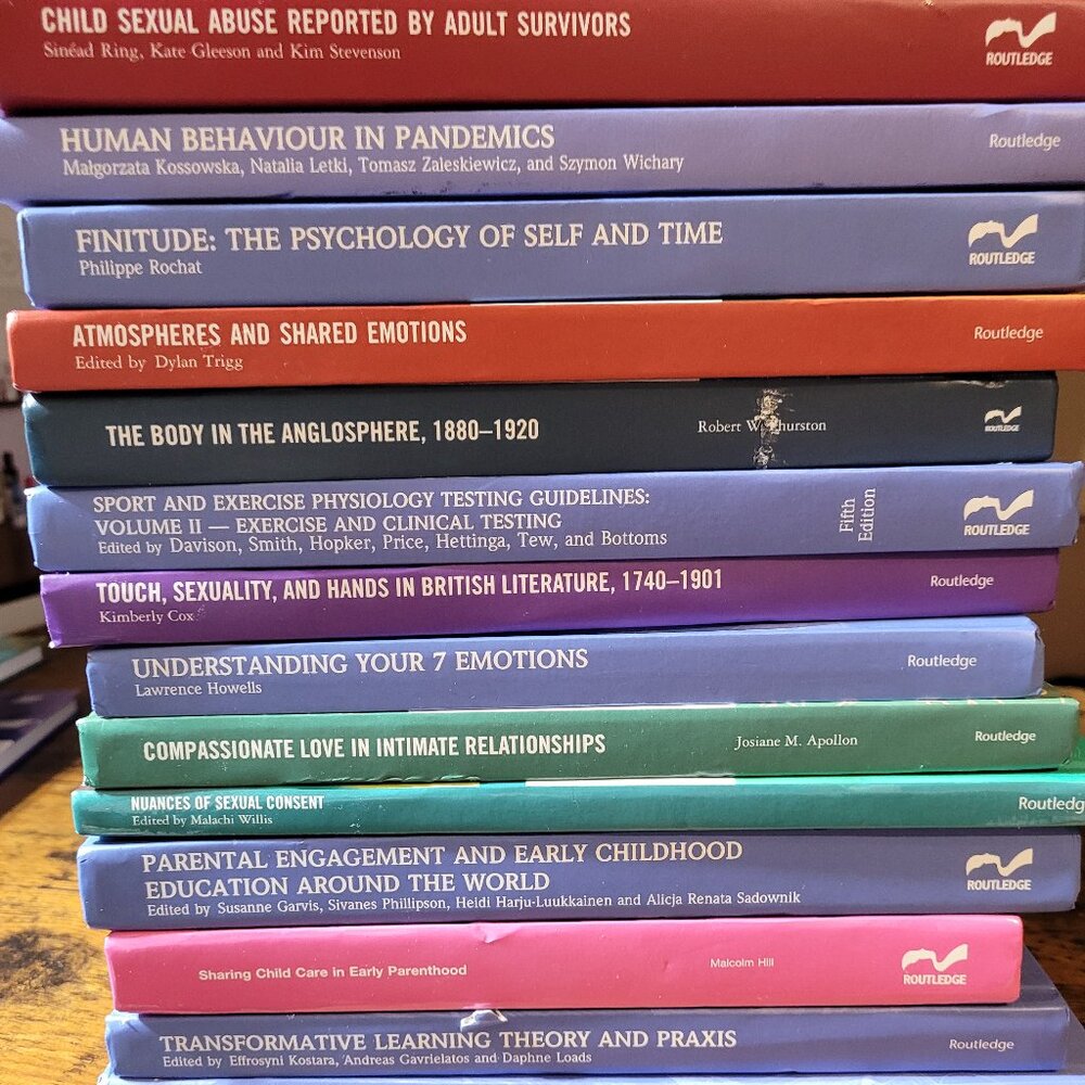 📚 Pick 5 Routledge Hardcover Books – Your Choice $50 Bundle Deal lot Human psy
